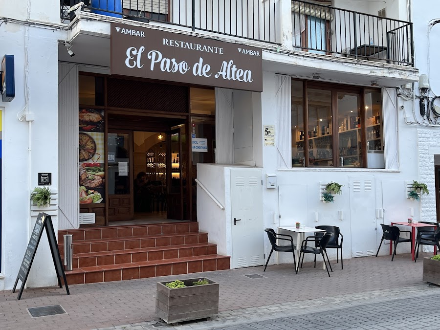 Restaurante "El Paso de Altea"