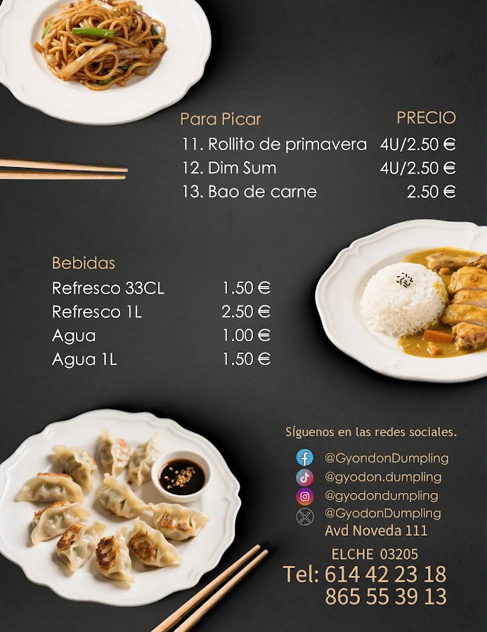 Restaurante Gyodon Dumpling