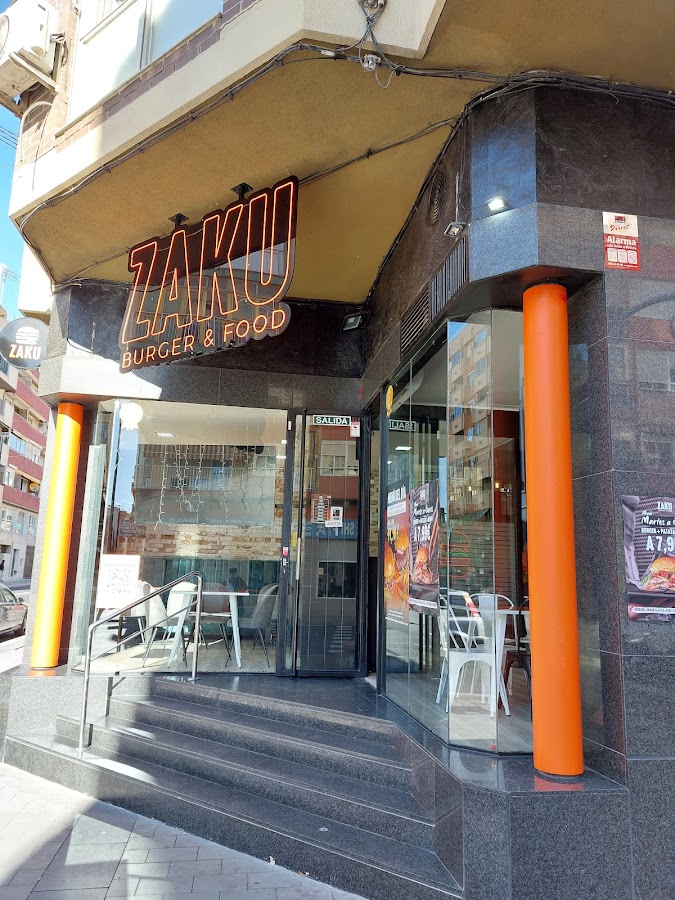 ZAKU BURGER, Food & Halal